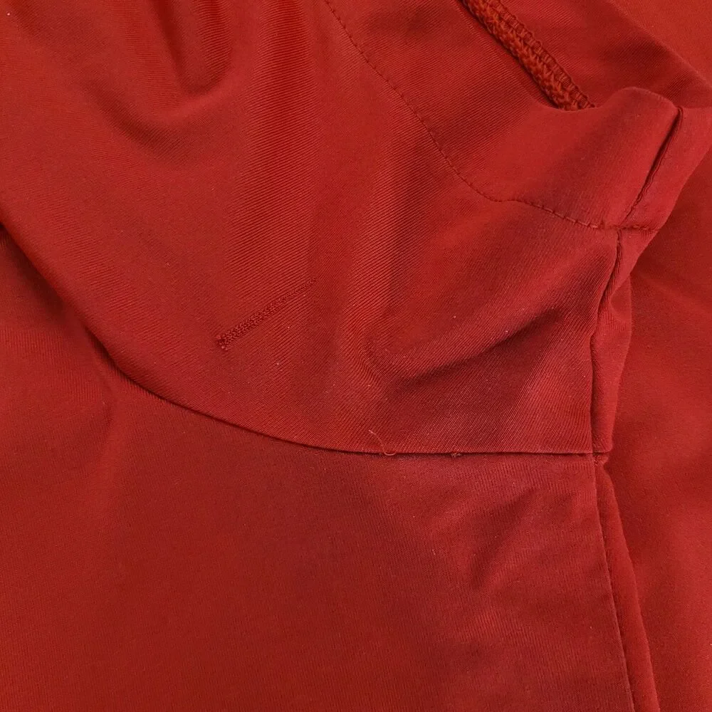 Polo Ralph Lauren Red Short Sleeve Shirt Embroidered Pony Logo Men’s Large